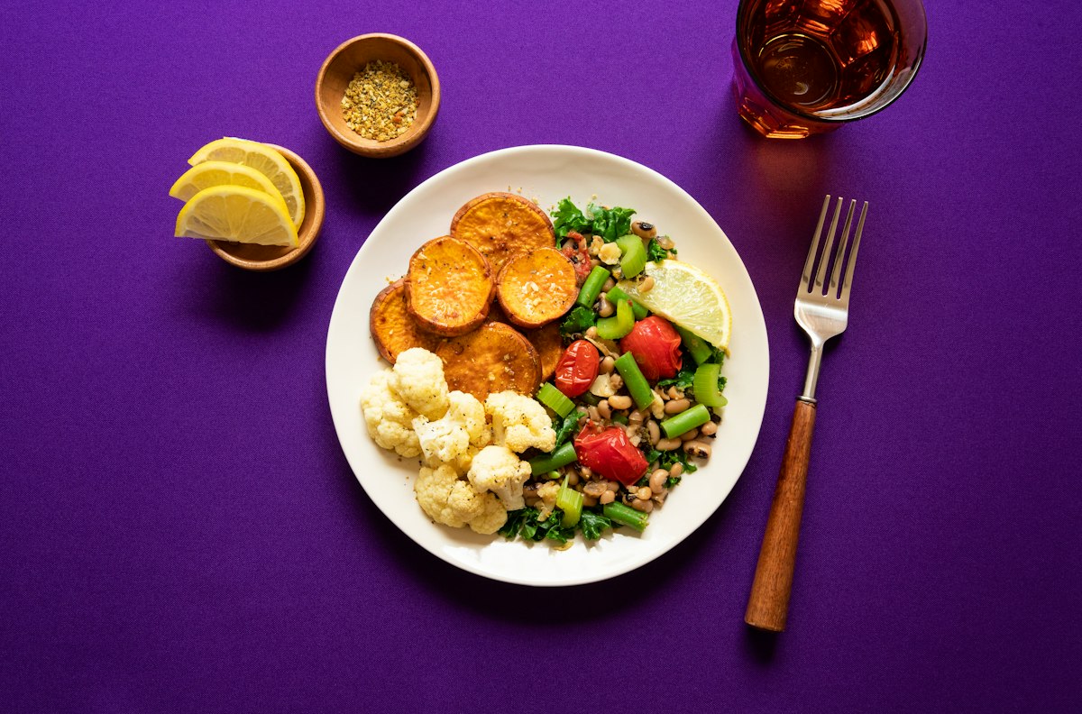 Green vegetables and leafy greens